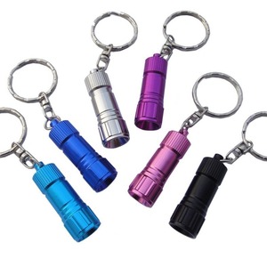 Aluminum Alloy Mini Keychain <b>Flashlight</b> Edc Led Light Pocket <b>Torch</b> For Hiking Camping Daily Use White Light - Product Image 5