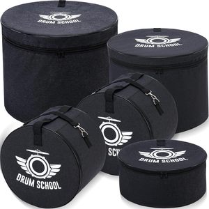 ถุงใส่ฉิ่งพร้อมแผ่นแบ่ง6มม., กระเป๋าใส่ฉิ่งกลองพร้อมหูหิ้วสายรัดกระเป๋าเป้สะพายหลัง - Product Image 1