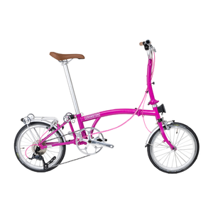 CRANSTON R9 Max 16-inch 9-speed tri-katlanır bisiklet yüksek kaliteli çelik çerçeve hafif katlanabilir bisiklet S bar <span class=keywords><strong>M</strong></span> BAR katlanır bisiklet - Product Image 2