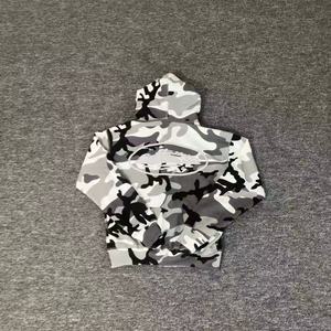 <span class=keywords><strong>Felpa</strong></span> <span class=keywords><strong>con</strong></span> <span class=keywords><strong>cappuccio</strong></span> <span class=keywords><strong>mimetica</strong></span> stampata in schiuma per uomo e donna, giacca casual <span class=keywords><strong>con</strong></span> cerniera Corteizins Devil's Island - Product Image 3