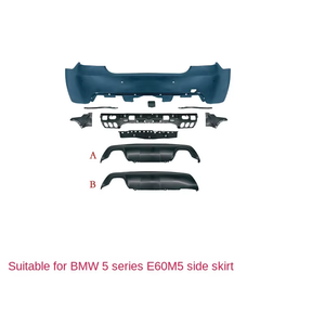 Jupe latérale de pare-chocs avant et arrière de bonne qualité Assemblage de pare-chocs arrière et jupes latérales pour <span class=keywords><strong>BMW</strong></span> Série 5 <span class=keywords><strong>E60</strong></span> (années modèles 2004 à 2010) - Product Image 5