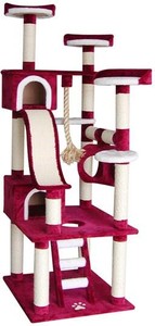 OEM Fabbrica Cat Scratcher Albero di Graffiare Giocattoli Pet Mobili su misura <span class=keywords><strong>torre</strong></span> - Product Image 4