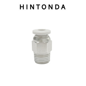 Raccord rapide pneumatique Hintonda M10 à trou traversant en acier inoxydable, coupleur droit 4 mm, pièces pour imprimante 3D - Product Image 4