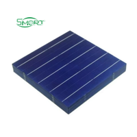 Elementos de Celdas Solares de Silicio Policristalino PERC Tipo N de 4.5W y 18.5% de Eficiencia, 156 x 156 mm, Electrónica Inteligente