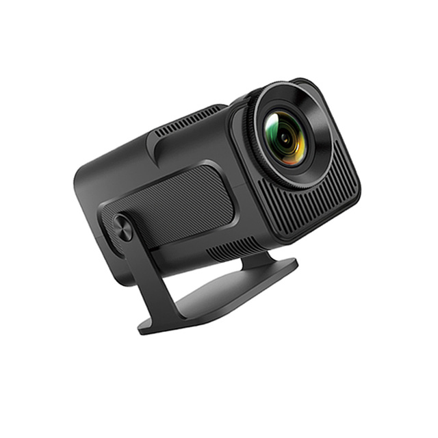 HY320 Projector Black Style Android11 WIFI Snart Home Cinema 1080P 4K Supported HDMI USB Outdoor LCD Mini Portable Projetor