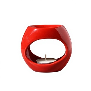 Lámpara de Aroma Nórdica Artesanal de Cerámica, Calentador de Cera Fundida con Tazón Profundo, Difusor de Aromaterapia para Oficina y Sala de Estar - Product Image 4