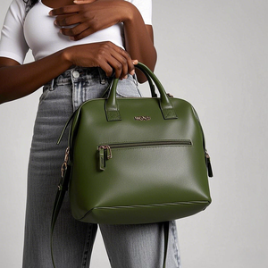 Yüksek kalite özel Vegan PU deri toptan anne <span class=keywords><strong>Mini</strong></span> sırt çantası moda bebek bezi çantası sırt çantası bebekler için - Product Image 6