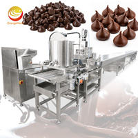 Machine automatique ORME pour la fabrication de petits boutons de chocolat et la dépose de pépites de chocolat