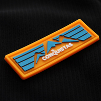 Logo personnalisé en caoutchouc 2D 3D Écusson en PVC de haute qualité en relief Écussons de sport en silicone souple à coudre sur les vêtements Écusson Logo