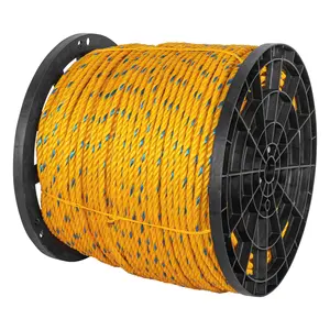 BOÎTE de 360 mètres de corde en polypropylène jaune de 11 mm, bobine de 360 m - Product Image 1