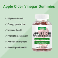 Gummies au vinaigre de cidre de pomme les plus vendues avec vitamine B12 pour soutenir la production d'énergie et favoriser une bonne santé globale - Complément alimentaire