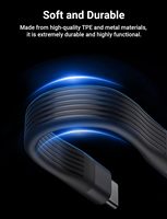 Câble USB-C PD 240W - USB 4.0 - Transfert de données 40 Gbps - Affichage vidéo 8K 60 Hz - Thunderbolt 3/4 pour ordinateurs portables, smartphones, tablettes
