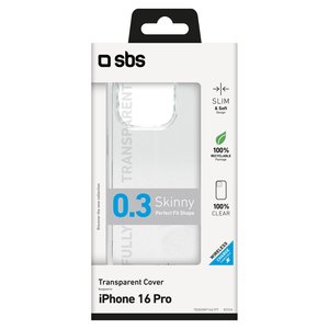Funda para IPHONE 16 SKINNY Transparente TESKINIP1661T - Product Image 2