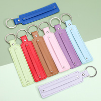 Pendentif de sac personnalisé en cuir PU avec breloque métallique et nom DIY