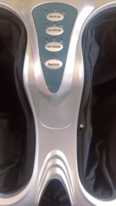 حار الاسترخاء الجمال قدم العجن التدفئة وسادة هوائية ضغط الساق مدلك قدم - Product Image 4