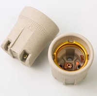 Base de lampe en céramique E27 résistante aux hautes températures et ignifuge F519, style à vis à support multiple, 110-240V, garantie de 2 ans, pour la maison