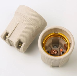 Nhiệt độ cao kháng & chống cháy E27 đèn Gốm cơ sở F519 nhiều Khung vít phong cách cho cải thiện nhà - Product Image 2