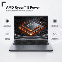 14.1 İnç FHD AMD Ryzen 5 Dizüstü Bilgisayar 8GB RAM 256GB SSD Windows 11 Pro İş Bilgisayarı OEM Toptan