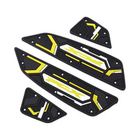 Accessoires de moto, repose-pieds en caoutchouc multicolores, repose-pieds, conception antidérapante pour PCX 160