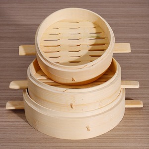 Panier vapeur en bambou fait main TYLOO, écologique, pour cuisine asiatique, commande en gros - Product Image 4