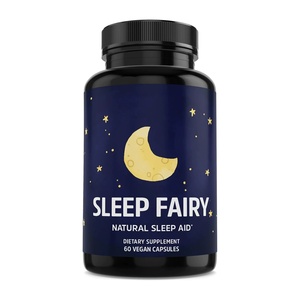 Capsules de mélatonine pour améliorer efficacement les problèmes de sommeil, complément naturel pour le sommeil des adultes, 60 capsules - Product Image 1