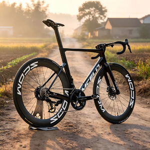Bicicleta de Carretera Electrónica <span class=keywords><strong>SHIMANO</strong></span> DURA-ACE Di2 MCELO SK02, Cuadro de Carbono Completo, Aerodinámica, 12 Velocidades, Frenos de Disco Hidráulicos, Bicicleta de Carreras - Product Image 1