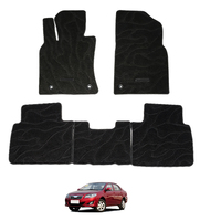Tapis de sol de voiture de 8 mm d'épaisseur pour Toyota Corolla EX 2007-2016 LHD, panneaux de tapis, couvre-pieds, autocollants, accessoires automobiles