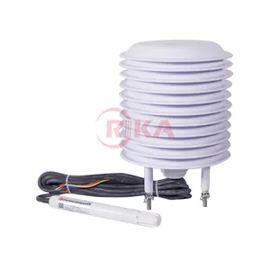 RK330-01 4-20Ma, Sensor Kelembaban Suhu Atmosfer Output RS232 untuk Rumah Kaca