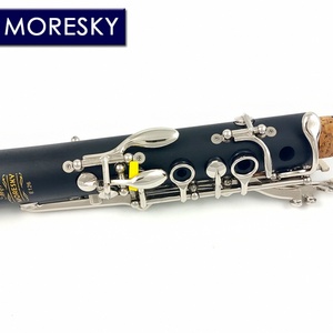 MORESKY Clarinette en ébène/caoutchouc dur 17 clés Instrument à vent en bois E126 (OEM) - Product Image 4