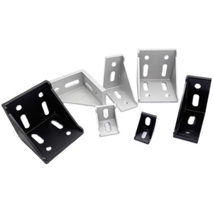 Connecteur <span class=keywords><strong>d</strong></span>'angle droit en profilé <span class=keywords><strong>d</strong></span>'<span class=keywords><strong>aluminium</strong></span> moulé sous pression robuste, fixation <span class=keywords><strong>de</strong></span> cadre industriel avec moulage stable - Product Image 2