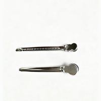 Pince à Cheveux Bec de Canard Professionnelle en Alliage, Outil de Coiffure Durable pour Salon, Accessoire de Beauté pour la Séparation et le Maintien des Cheveux