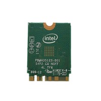 Tarjeta Wifi 3165AC NGFF de Doble Banda Inalámbrica-AC 3165NGW M.2 802.11ac WiFi 433Mbps Tarjeta WLAN+BT4.0 Red de 2.4G/5Ghz
