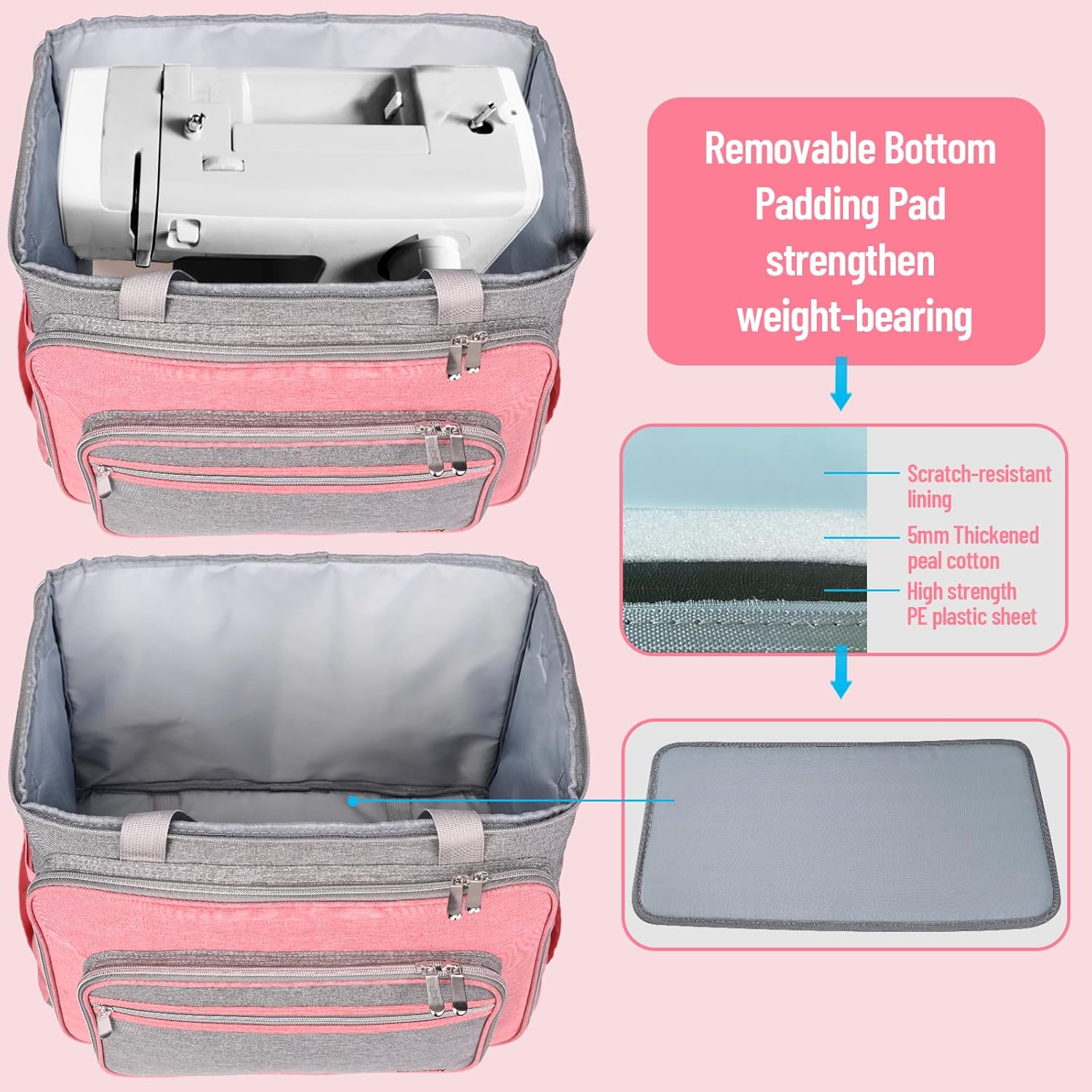 Free sample Carrying Bag for Cricut Sewing Machine Protection