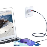 Nouveau Câble de Données USB vers Type-C 20 Femelle-Mâle PD 6A en Alliage d'Aluminium, Adaptateur Convertisseur de Port USB C pour Téléphone, Vente Chaude