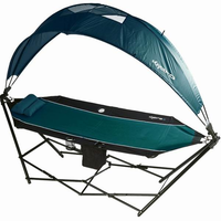 Hamac pliable robuste et confortable, facile à transporter, pour jardin camping, en solde, offre spéciale