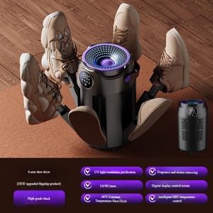 Portable and Foldable Shoe Dryer with Six Arms Featuring Constant Temperature Dehumidification Odor <b>Removal</b> 6-arm Shoe Dryer - Product Image 2