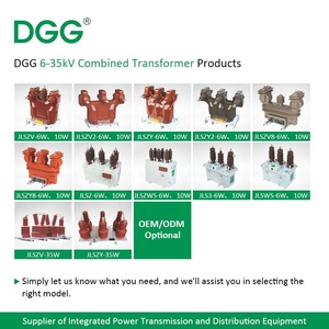 DGG JLSZV-6W 10W屋外三相エポキシ樹脂鋳造タイプ-40 ℃ 〜 + 40 ℃ 三相三線システム複合変圧器 - Product Image 3