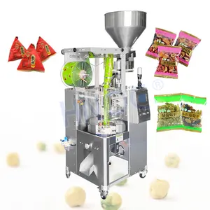 HNOC Máquina automática de paquete de alimentos de hierbas leguminosas, semilla de maíz, mentón, paquete de garbanzos, máquina de llenado de nueces de betel