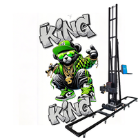 Acryl-PVC UV-Wanddrucker 3D-Malerei 3D Vertikale UV-Tintendruckmaschine Wanddrucker