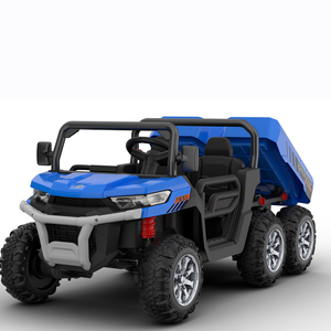 Jouet à roulettes pour enfants de 2 à 4 ans, camionnette classique avec fonction musique et lumière, parc d'attractions, alimenté par batterie, en plastique - Product Image 1