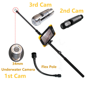 Detector de Vida Multifunción con Pantalla de 10.1 Pulgadas, Función Wifi, 3 Sondas de Cámara, Sistema de Rescate y Seguridad Multiusos 4K - Product Image 1