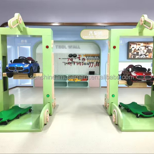 Equipo de Juego Interior Personalizado para Niños, Juego de Roles de Mecánico de Autos, Elevador de Autos para <span class=keywords><strong>Escuelas</strong></span>, Cafeterías y Centros Comerciales - Product Image 1