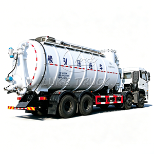 Dongfeng 12Wheelers High Suction Power Pneumatic Suction Truck 25000L <b>Dust</b> Ash Collection And Transport Truck - Product Image 1