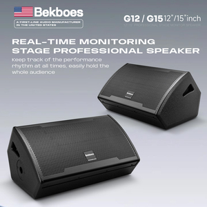 Moniteur de scène professionnel Bekboes G Series 12 pouces 600 watts pour spectacles en direct – Surveillance claire sur scène - Product Image 3