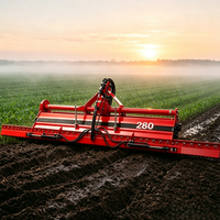 Cultivateur rotatif 1JMSL-280 économique pour la pulpe de riz, à attacher à un tracteur 3 points - DTNJ