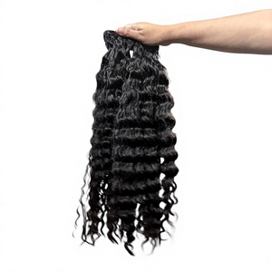 Extensiones de Cabello Humano Rizado de Color Natural, Trama de Cabello Humano Rizado de Color Natural de Primera Calidad - Product Image 1
