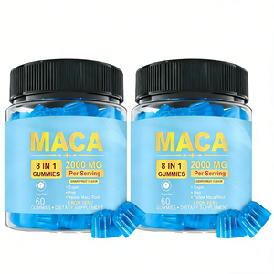 Suplementos de Marca Privada OEM/ODM, Gomitas Vegetarianas de Raíz de Maca con Vitaminas, Gomitas con Extracto de Raíz de Maca y <span class=keywords><strong>Ashwagandha</strong></span> - Product Image 2