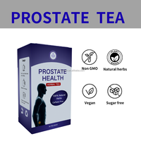 Thé aux herbes de ginseng EKON pour la prostate, soutient la santé masculine, thé en boîte pour adultes