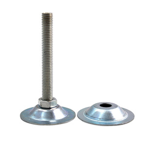 Modern Silver Thin <b>Lightweight</b> <b>Iron</b> Furniture Legs Disc Bottom Corner Screws for Dining Kitchen Hotel Home Office Living Room - Product Image 6