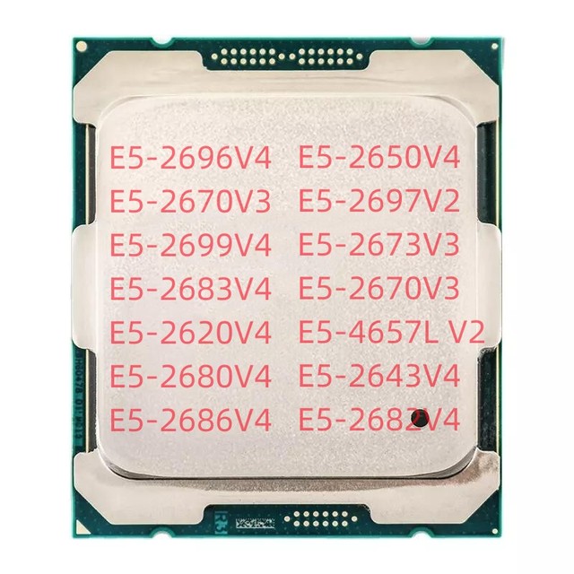 E5-2697V3 Xeon Processor CPU E5 2683V4 2696V4 2698V4 2686V4 2699V4 2670V3 2682V4 2697V4